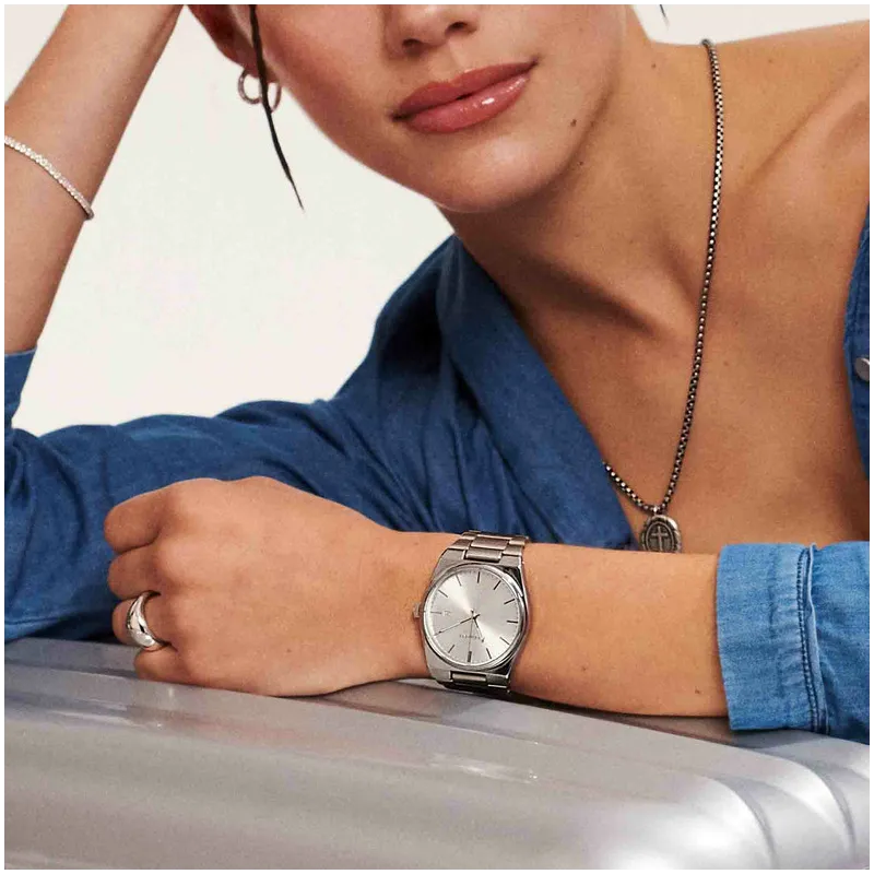 Anel volume Radiant em Prata