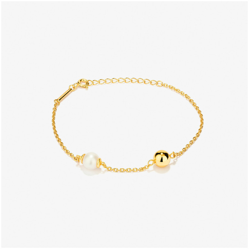 Pulseira Dupla Pérola Emily in Paris