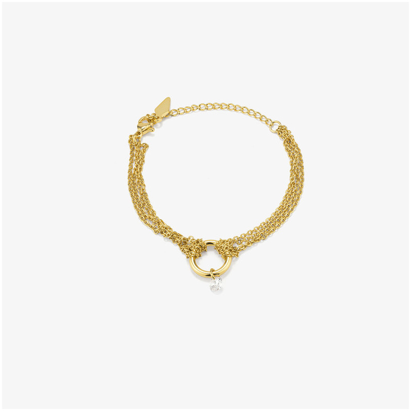 Pulseira Mulher Myfair Loop Dourada
