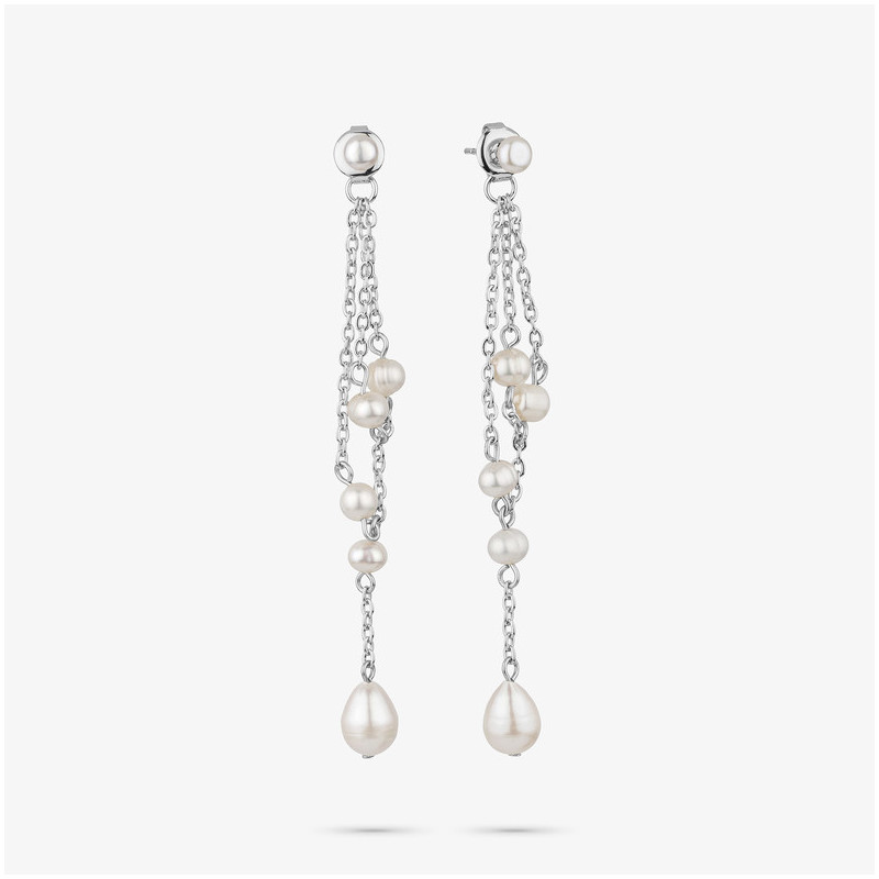 Brincos Mulher Bridgerton Pearl Prateado