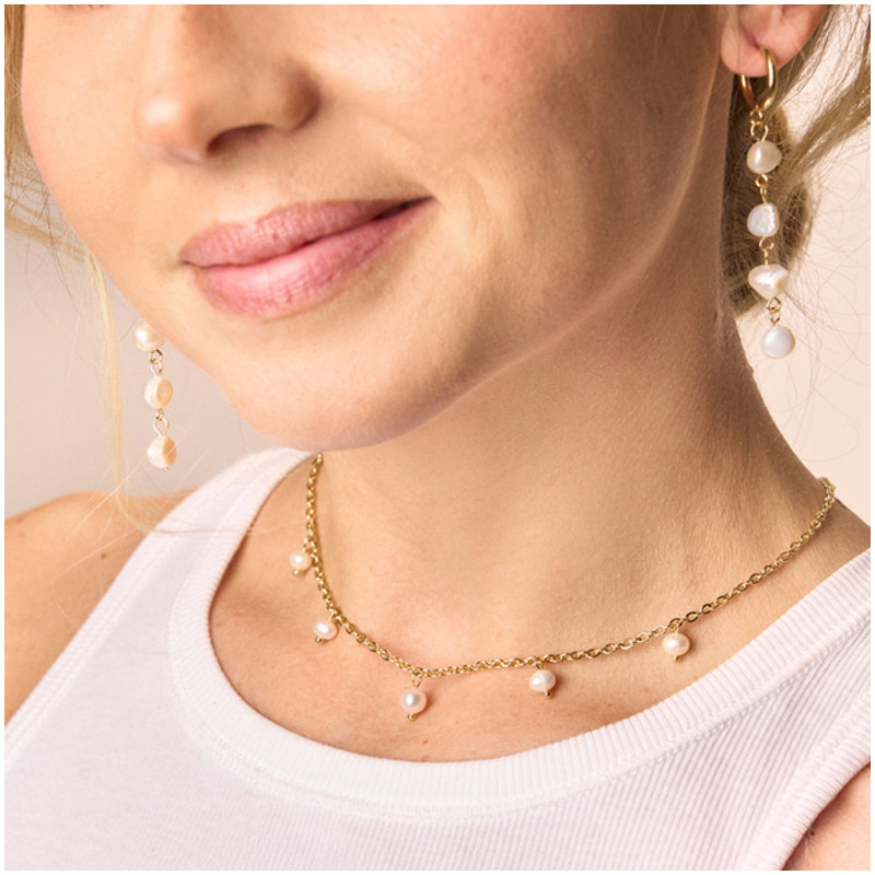 Colar Mulher Bridgerton Dourado
