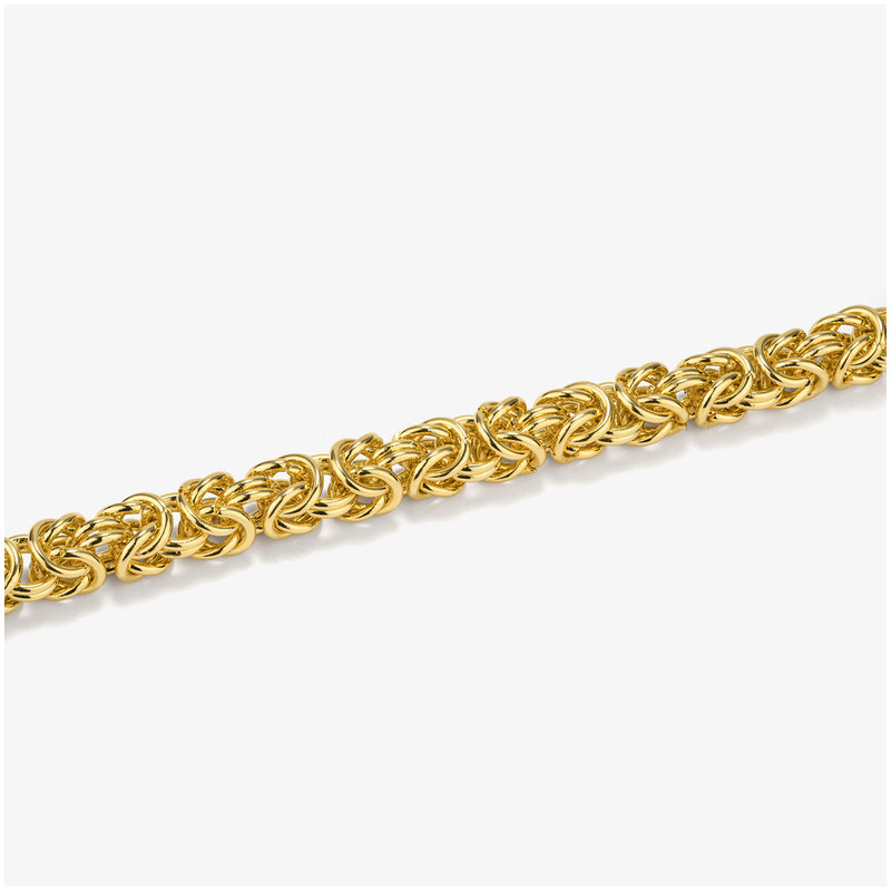 Pulseira Mulher Blake dourada | Design Twist em Aço Dourado