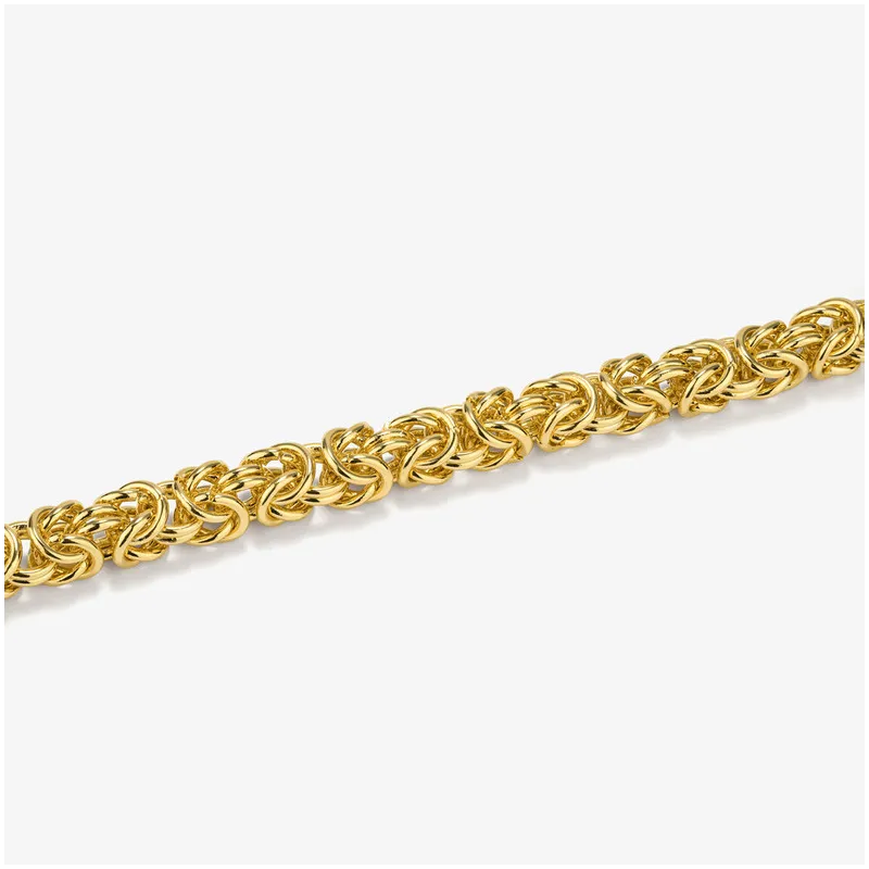 Pulseira Mulher Blake dourada | Design Twist em Aço Dourado