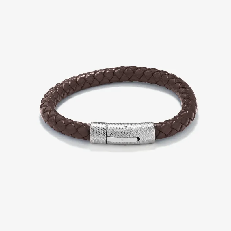 Pulseira Homem Nature Couro Castanho | Radiant