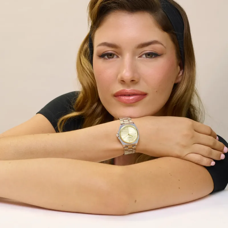 Relógio de Mulher Brigitte Dourado | Radiant