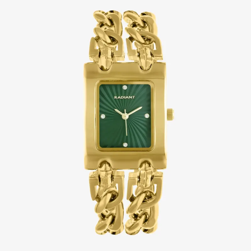 Relógio de Mulher Donatella Verde Dourado | Radiant