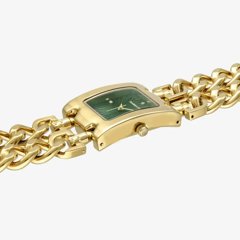 Relógio de Mulher Donatella Verde Dourado | Radiant