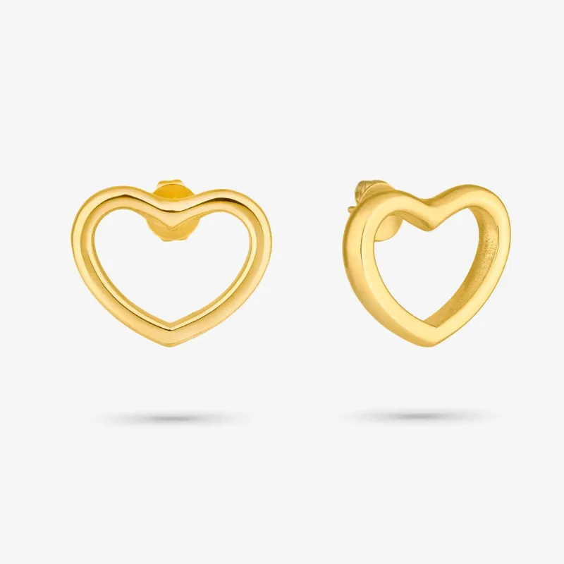 Brincos de mulher My Love dourados | Radiant