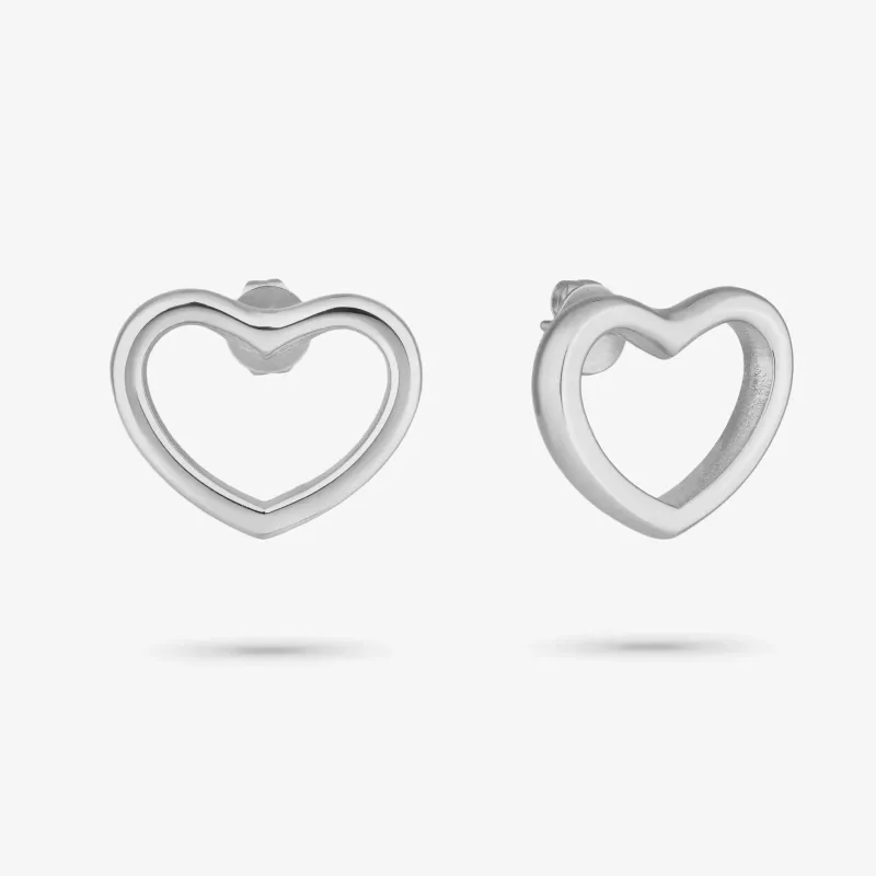 Brincos de mulher My Love prateados | Radiant