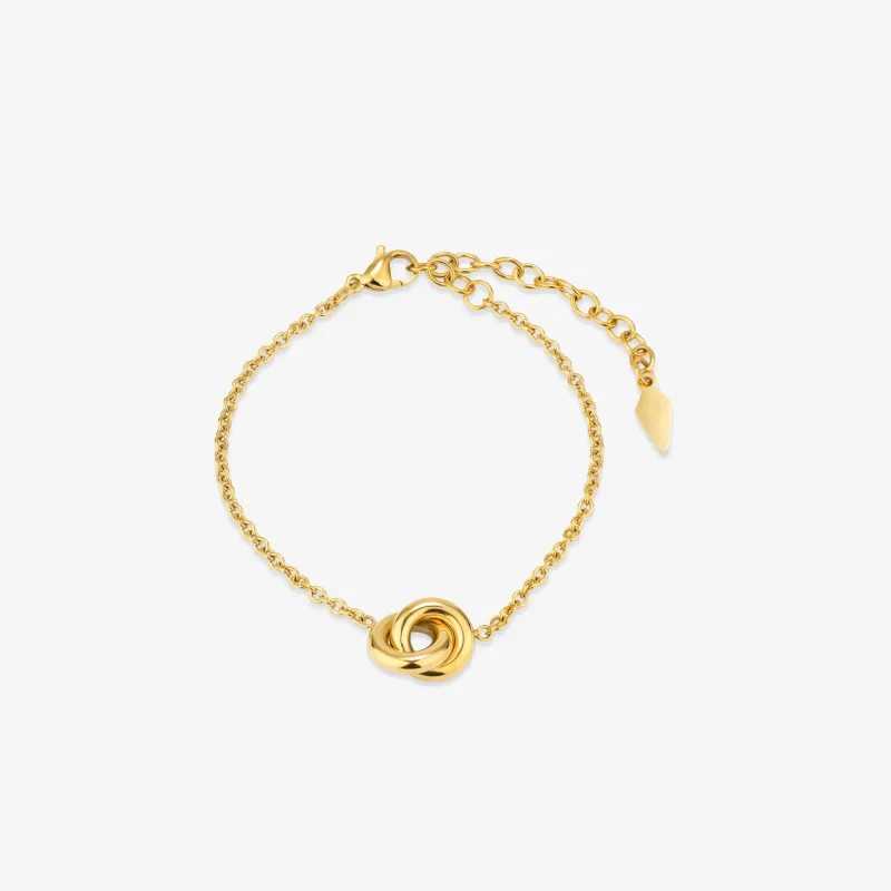 Pulseira de mulher Forever dourada | Radiant