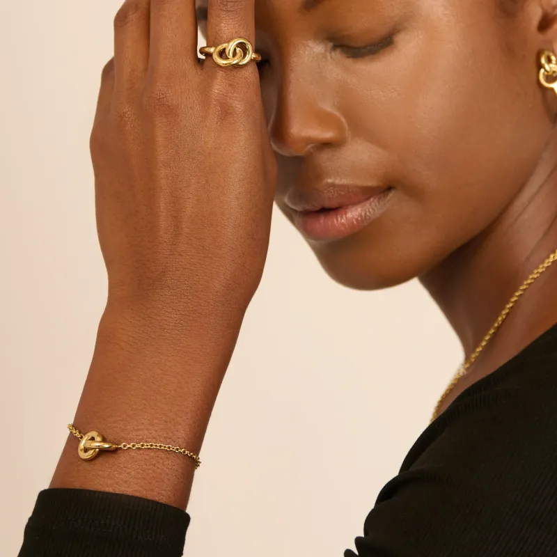 Pulseira de mulher Forever dourada | Radiant