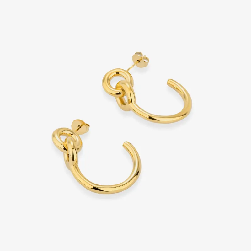 Argolas de mulher Forever douradas | Radiant