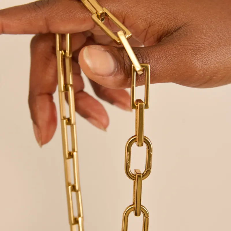 Colar de mulher Halle dourado | Radiant