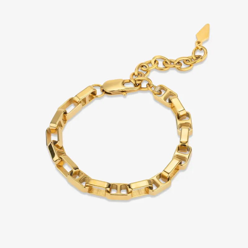Pulseira de mulher Chains Cindy dourada | Radiant