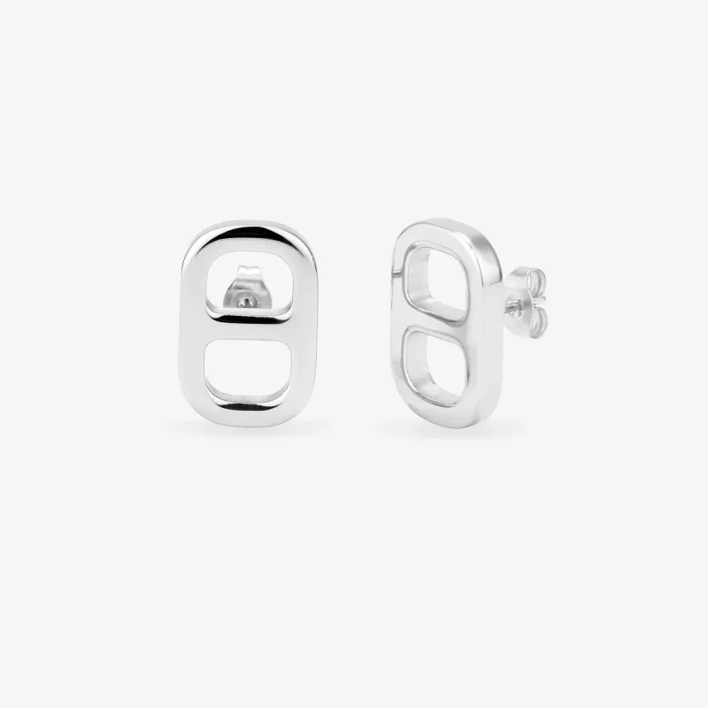 Brincos de mulher Cindy prateados | Radiant