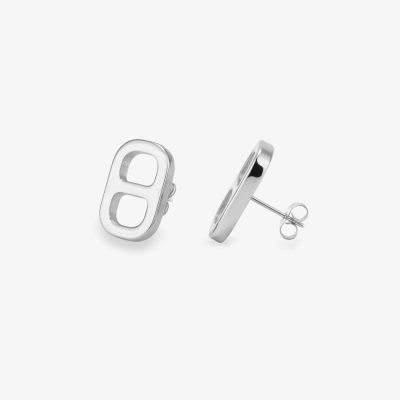 Brincos de mulher Cindy prateados | Radiant