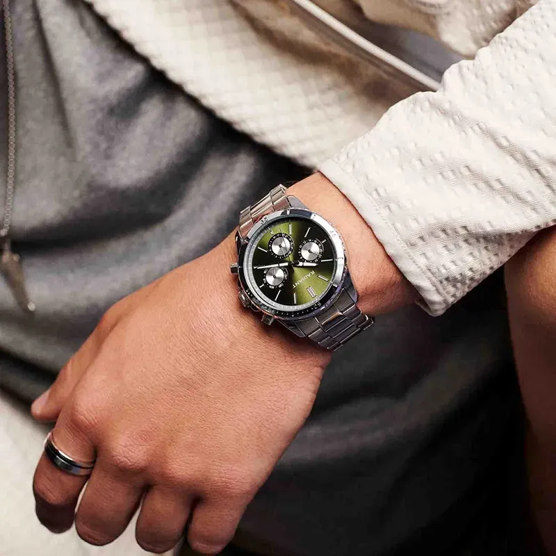 Anel Homem Nogueiras Mid Prateado 26