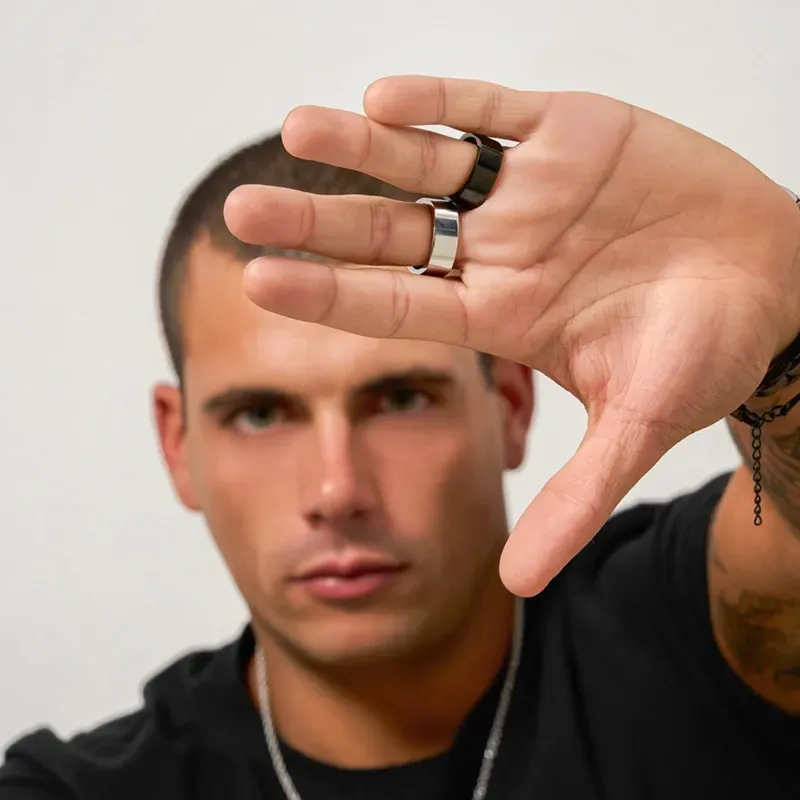 Anel Homem Strong Preto | Radiant