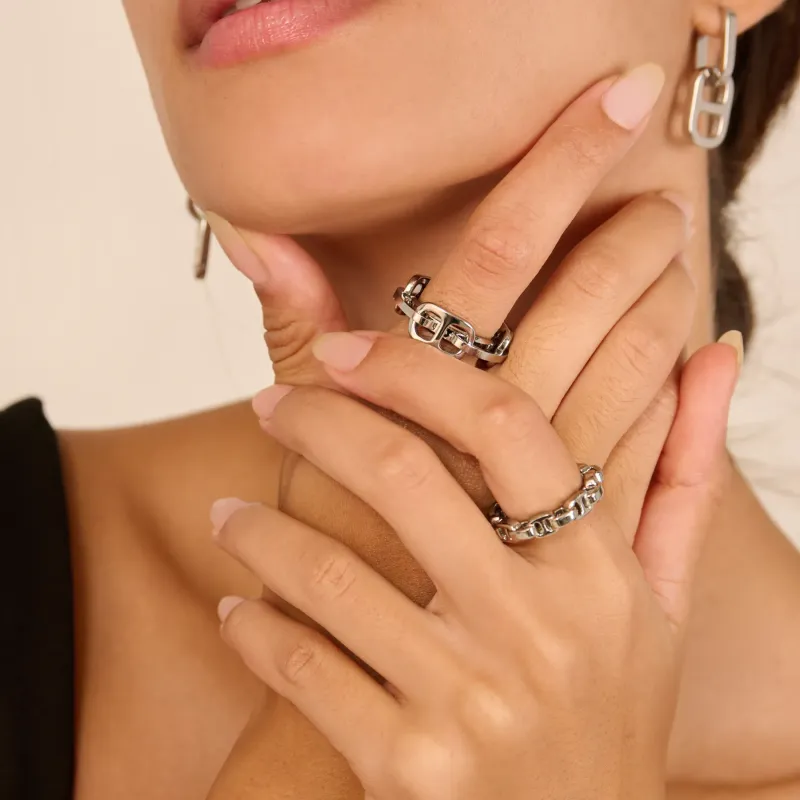 Anel de mulher Cindy prateado | Radiant