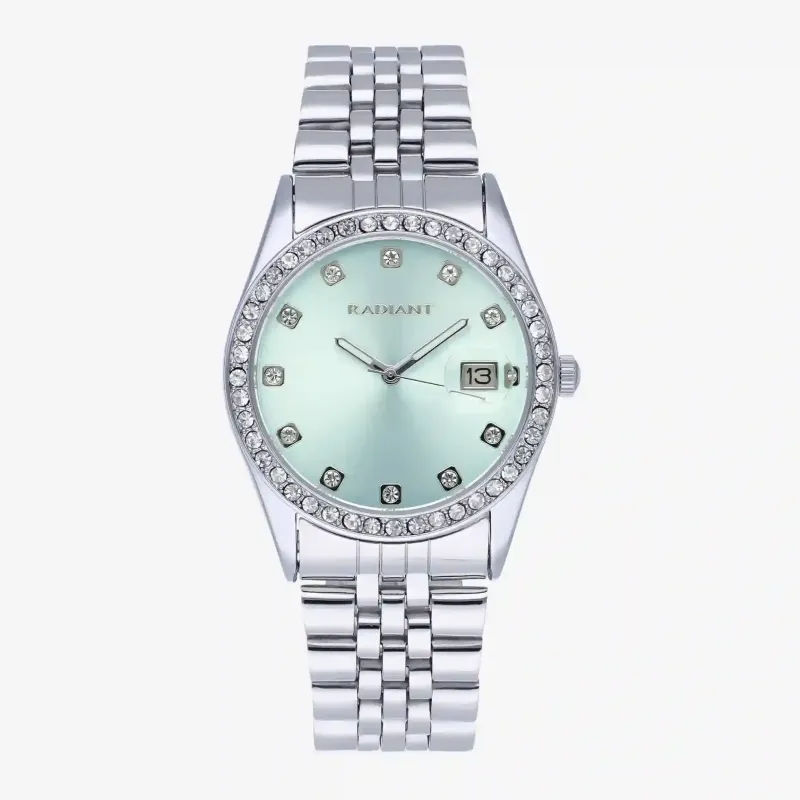 NABYA 36MM TURQUOISE DIAL SS BRACELET