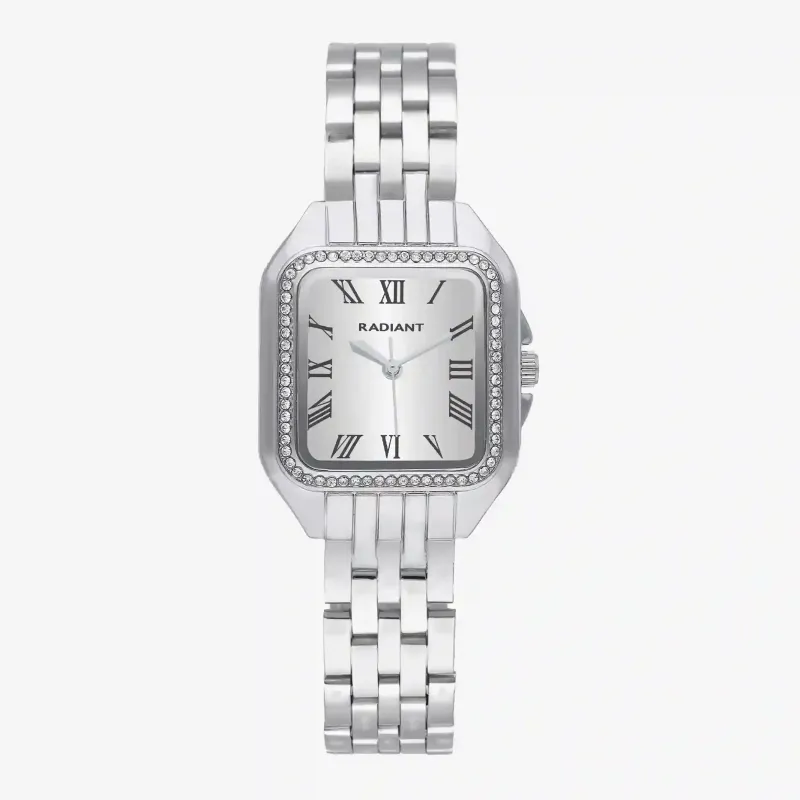 Relógio Bahamas Luxe em Prateado