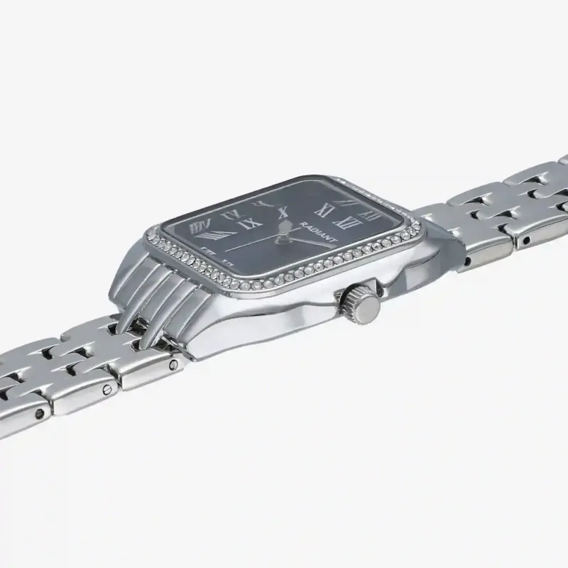 Relógio Bahamas Luxe em Azul/Prateado