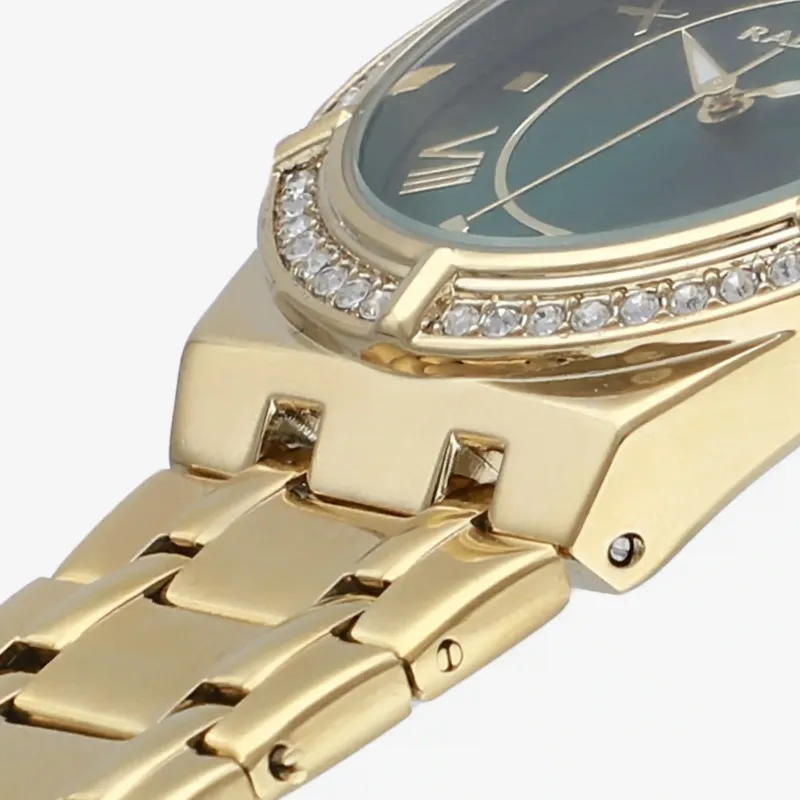 Relógio Victoria Chocolate/Dorado