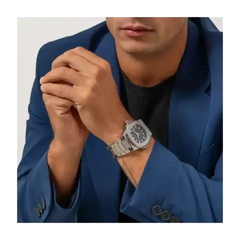 Relógio Homem Brad Preto/Prateado