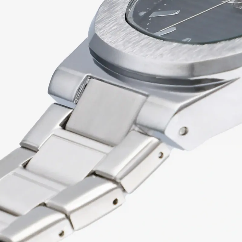 Relógio Homem Brad Preto/Prateado