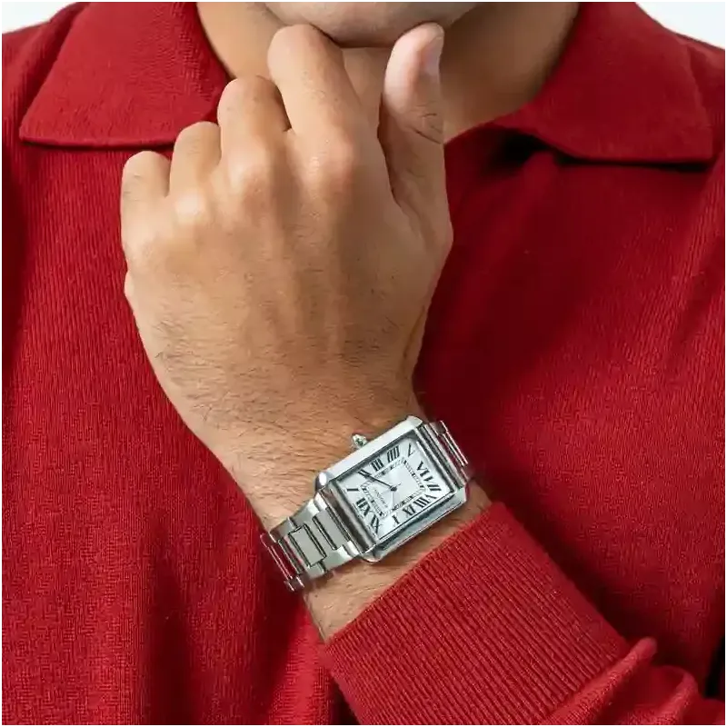 Relógio Homem Jacob Prateado