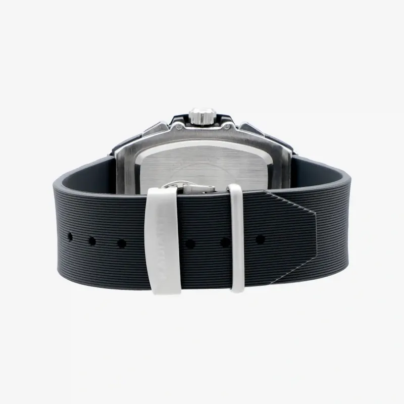 Relógio Homem Ryan Prata/Silicone