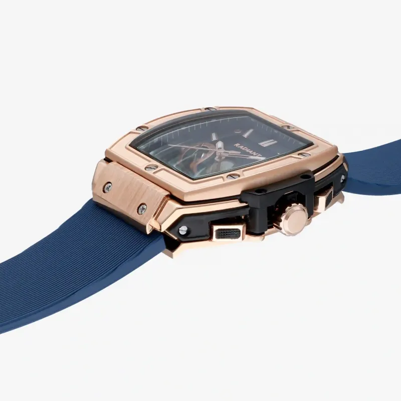 Relógio Homem Ryan Rose/Pulseira Azul