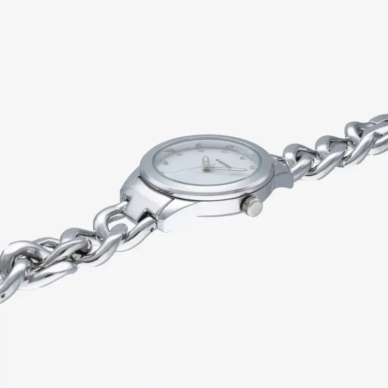 Relógio Mulher Valeria Brilhantes/Prata