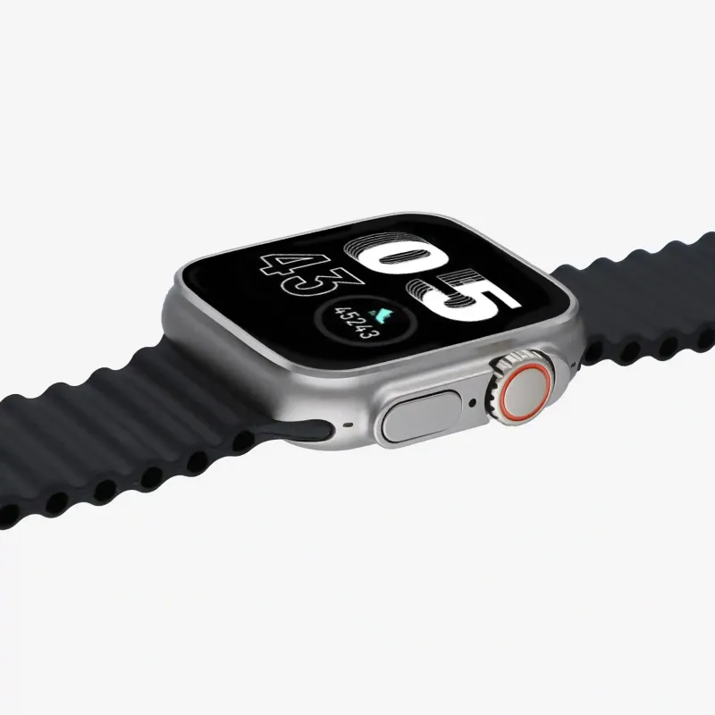 Smartwatch Jersey 36MM Sili Preto