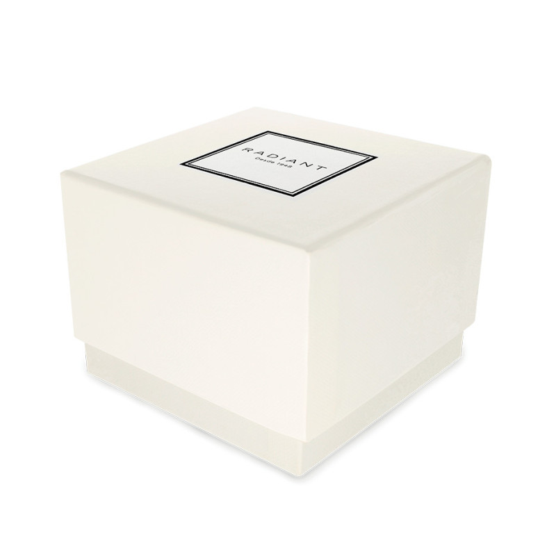 LEADER 45MM BLACK DIAL IPG SS BRACELET