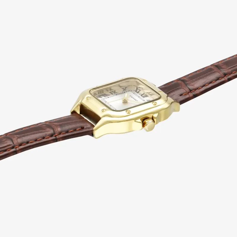 Relógio de Mulher Chris Her Castanho/Dourado | Radiant