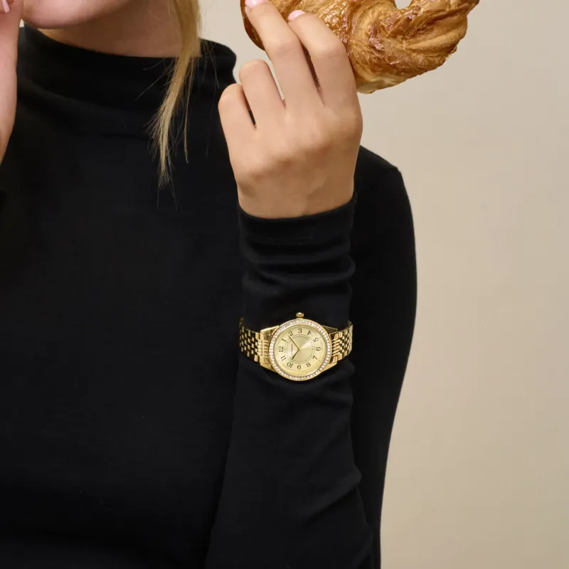 Relógio de Mulher Audrey Dourado | Radiant