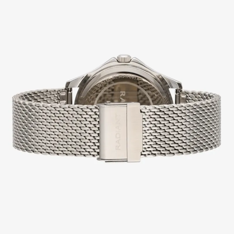 Relógio de Homem Chris Azul Bracelete Prateada | Radiant