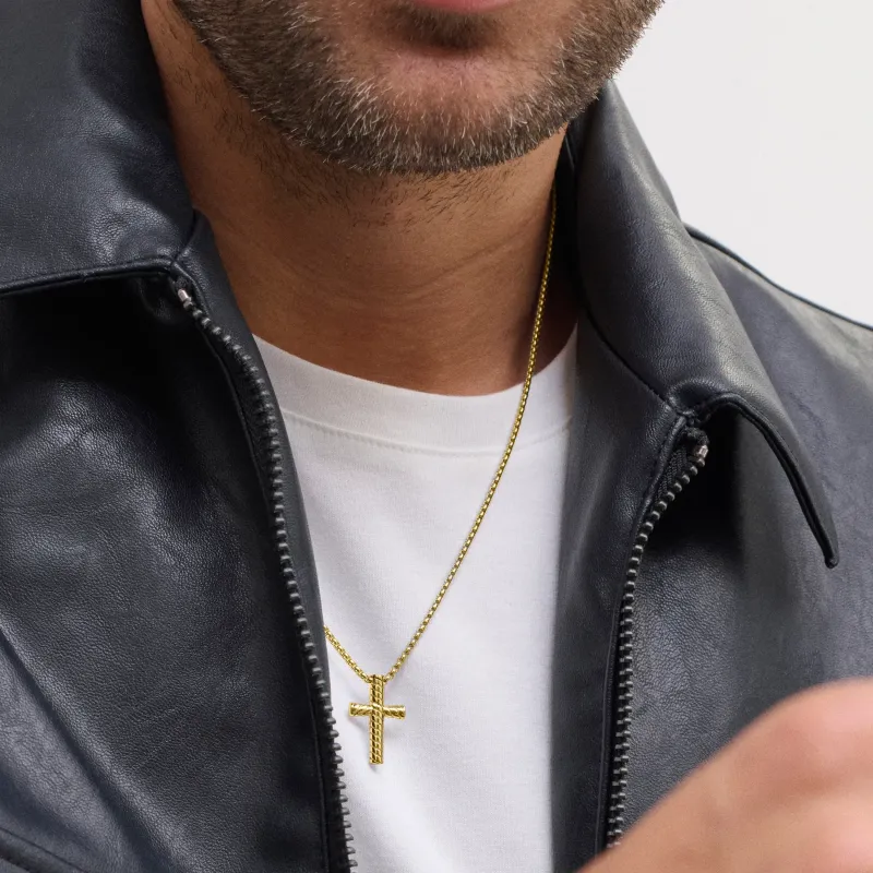 Colar de Homem Iconclast Dourada | Radiant