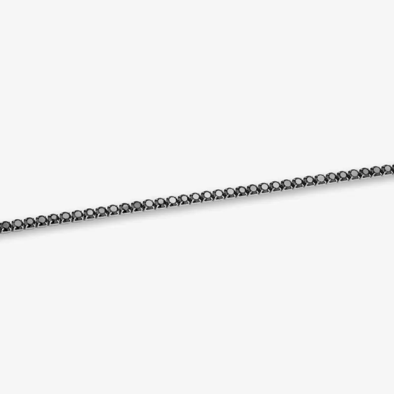 Pulseira de Homem Code Bicolor com Cristais | Radiant