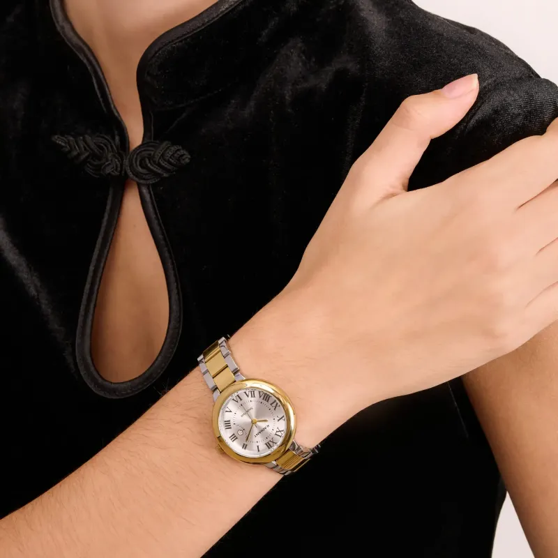 Relógio Mulher Golden Hour Bicolor | Radiant