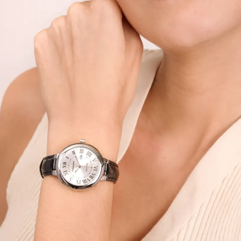 Relógio Mulher Golden Hour Preto | Radiant