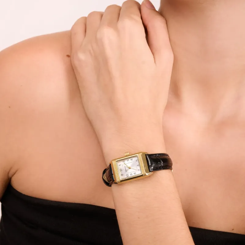 Relógio Mulher Eternal Bloom Preto | Radiant