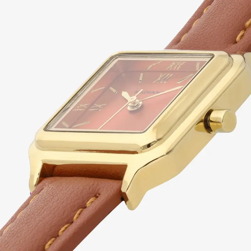 Relógio Mulher Coral Wave Castanho | Radiant