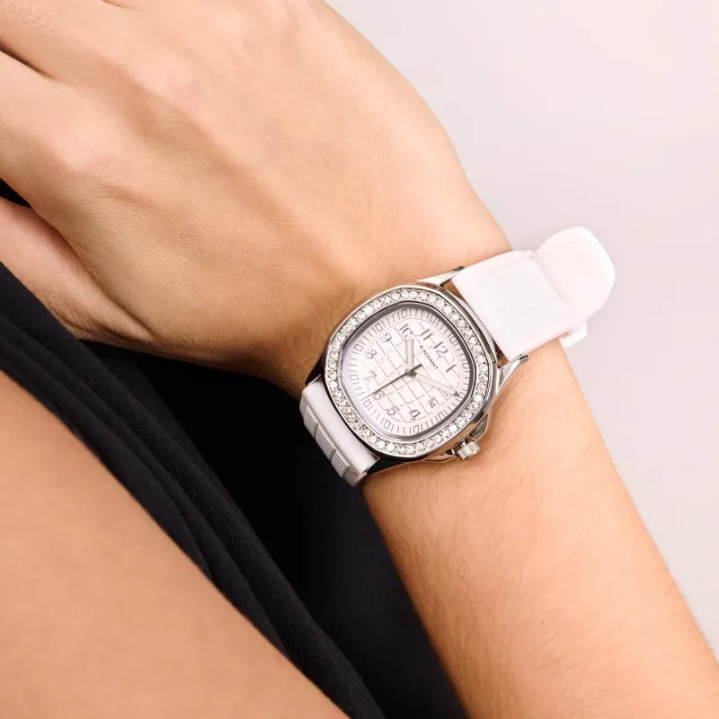 Relógio Mulher Azure Whisper Prateado | Radiant