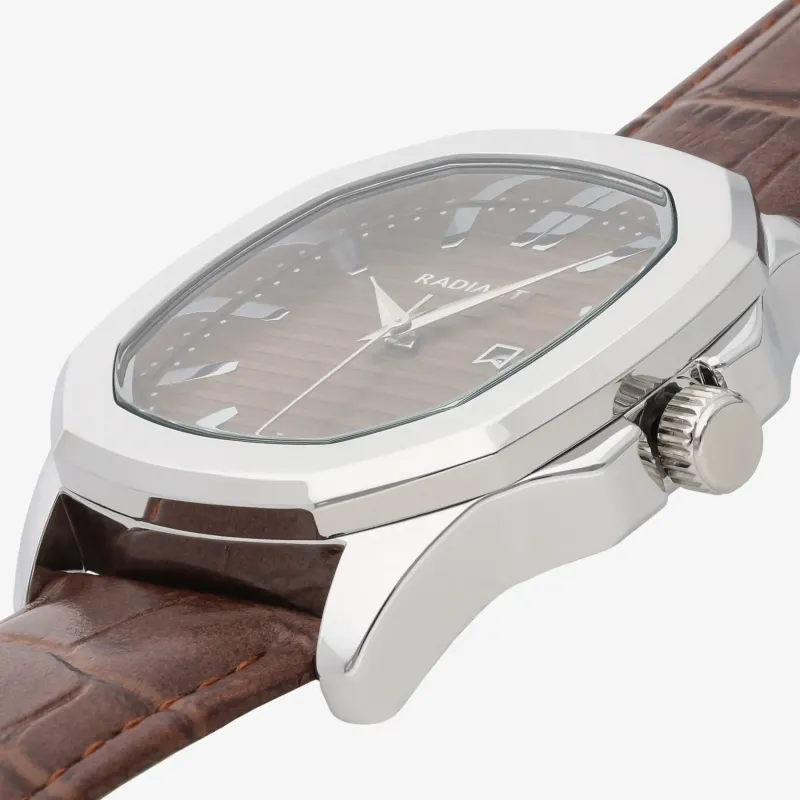 Relógio Homem Midnight Voyage Castanho | Radiant