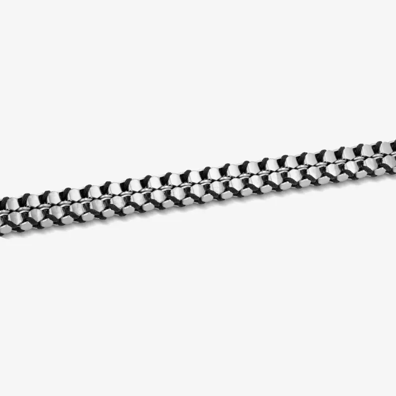 Pulseira de Homem Shadow Link Negra | Radiant