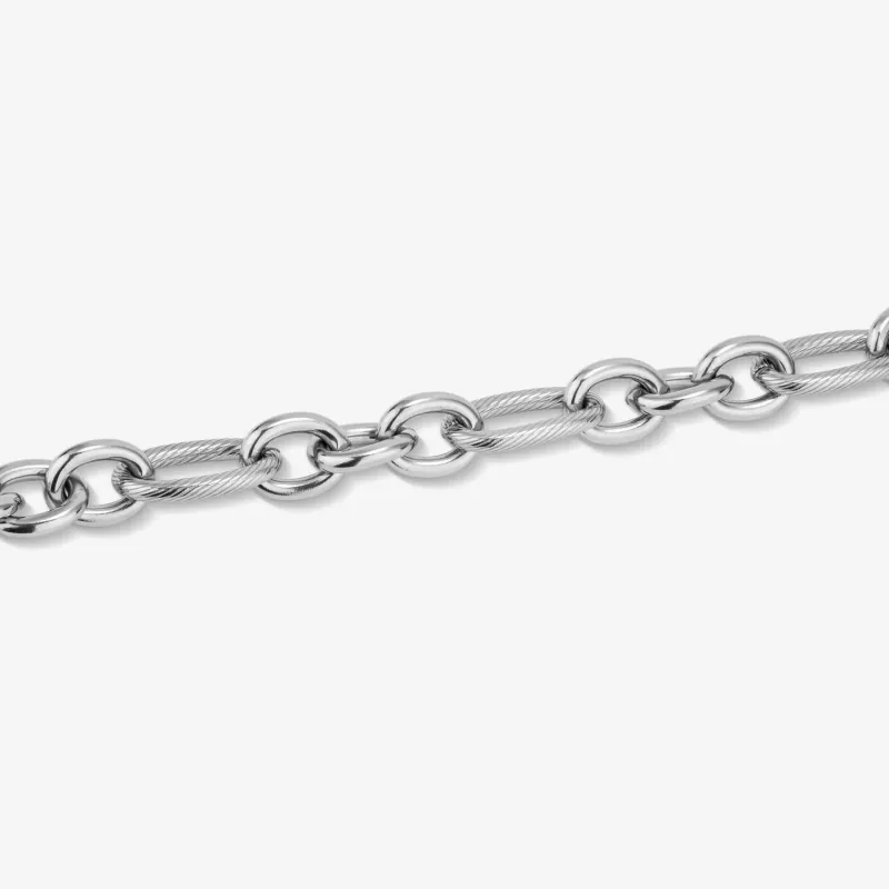 Bracelete de homem Route Prateada | Radiant