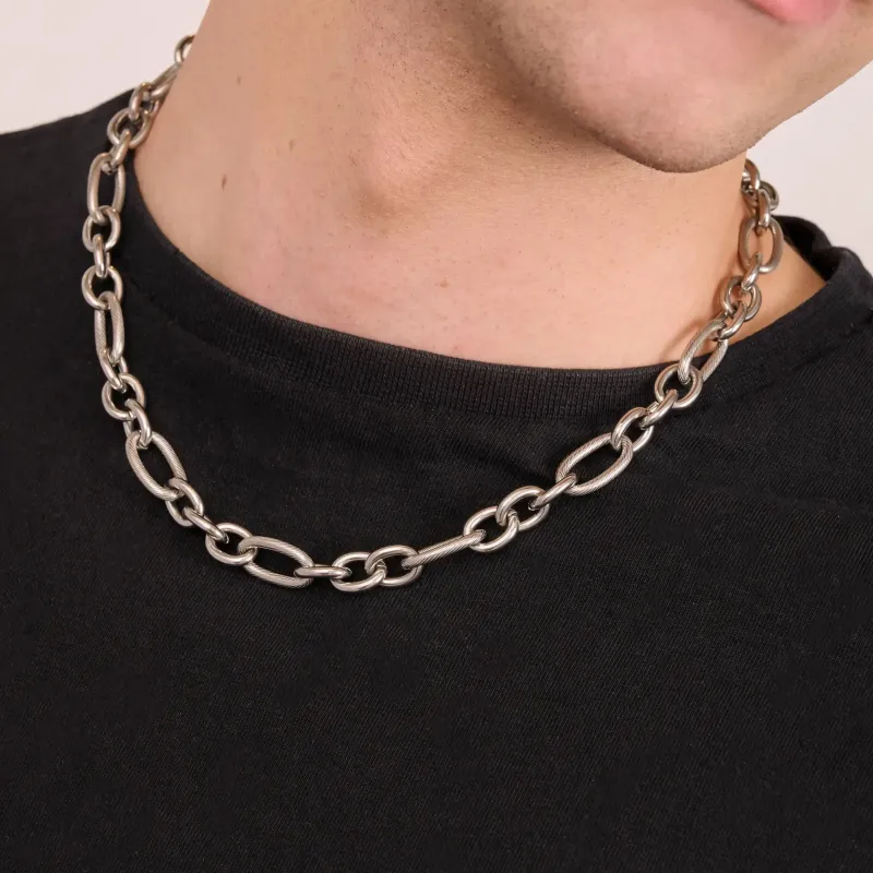 Colar de homem Route Prateada | Radiant