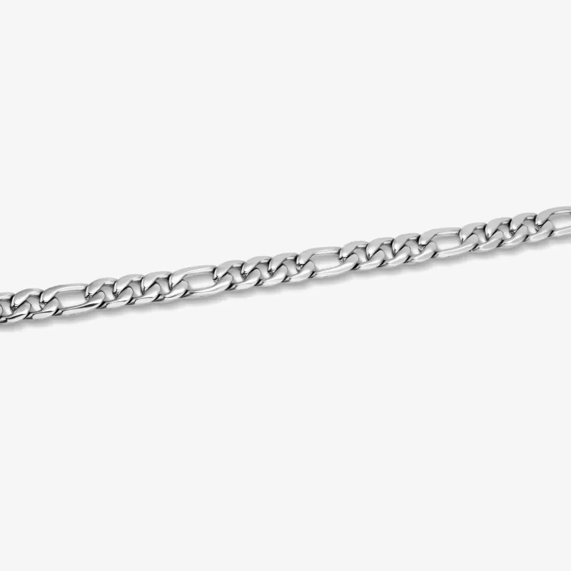 Bracelete de homem Route Blocos Prateada | Radiant